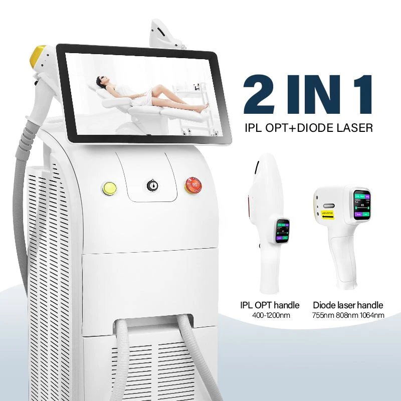 2IN1-MASINA IPL OPT+DIODE LASER