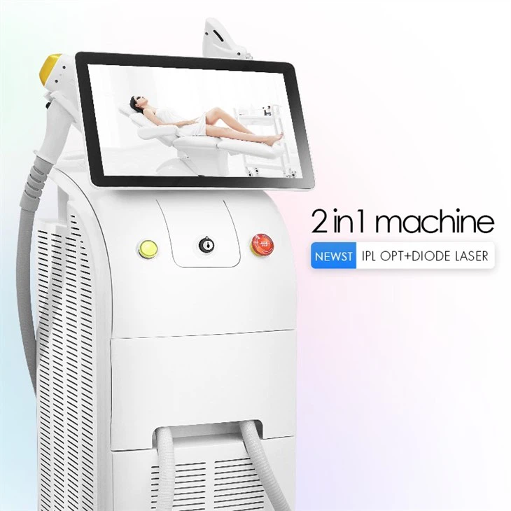 Diode Laser And IPL 2in1 Beauty Machine