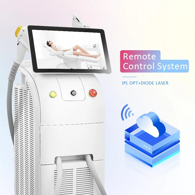 Ice Titanium Diode Laser Hair Removal Device | Dual IPL+Diode Technology With Remote Leasing System