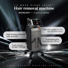 Laser de gheață Alma Soprano-Precizie de gen următor pentru nedurește, îndepărtarea permanentă a părului